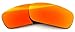 IKON LENSES Polarized Replacement Lenses For Oakley Crankshaft Sunglasses (Fire Orange Mirror)