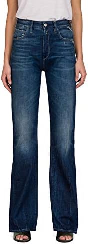 Replay Women's Flared Jeans Blue