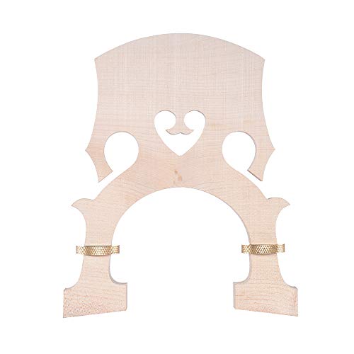 Standard Maple Bridge Replacement Part for 3/4 Size Double Bass Adjustable Upright Bass Bridge - Thumbnail 6
