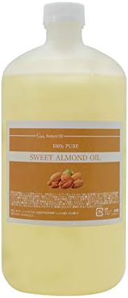 天然無添加 国内精製 スイートアーモンドオイル 1000ml (1L)