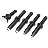 1/4" X 1/4" Solid 1100F Aluminum Brazier Head Rivets - 1 LB Pack (Approx. 288 Pieces), Plain Finish