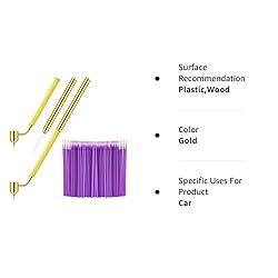 Tondiamo 100 Pack 0.5 mm Touch up Paint Brushes
