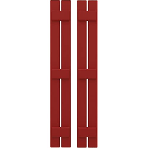 Ekena Millwork ARW401SB207X54BRH Americraft Two 3 Exterior Real Wood Spaced Boa…