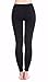 iEFiEL Womens Mesh Panel Yoga Running Leggings Gym Workout Tights Black L