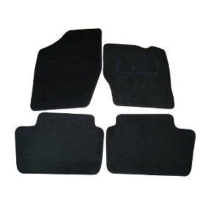Car Magic's Tailored Car Mats Compatible for Citroen C4 (04 Onwards) Black Edging