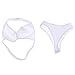 Dovewill 1/6 Scale Female Bikini Underwear Swimsuit for Phicen Action Figure White