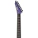 ESP LTD SC-607 Stephen Carpenter Baritone 1-Hum Electric Guitar with Case, Purple Satin