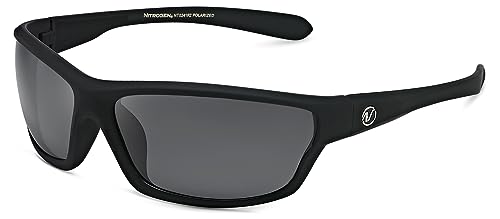 Polarized Wrap Around Sports Sunglasses
