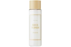 I'M FROM Rice Toner 30ml, Travel-friendly, Trial Size, 77.78% Rice Extract from Korea, Natural Niacinamide for smooth, sensit