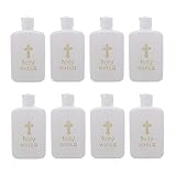 ISKYBOB 10 Pieces Refillable Holy Water Bottles