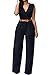 Dearlovers Womens Sleeveless V Neck Long Loose Belted Jumpsuits Rompers