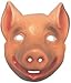 Rubie's 3276 Animal Mask-Pig Costume, Multicolor
