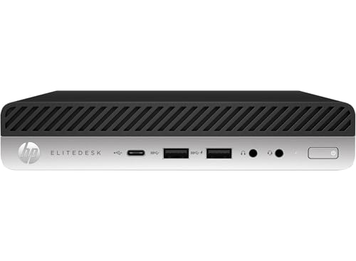 HP Elitedesk 800 G3 Mini PC Computadora de Escritorio con Monitor FHD 27 Pulgadas, Windows 11 Pro, Core i7-7700T 2.9GHz, hasta 3.8GHz, 8GB RAM, 256GB SSD, Teclado, Mouse, USB WiFi (reacondicionado)