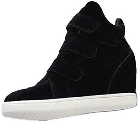 レディース スニーカー 7cmヒール 歩きやすい ベルクロ 美脚 インヒール 厚底靴 カジュアル 無地 フラット シンブル ハイカット 通学 快適 オシャレ キャンペーンもお見逃しなく ランキング ベーシック 身長アップ シークレットシューズ