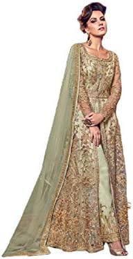 shopNstyle Readymade Pakistani Indian Floor Anarkali Salwar Kameez Suit Wedding Party Wear Bollywood for Women