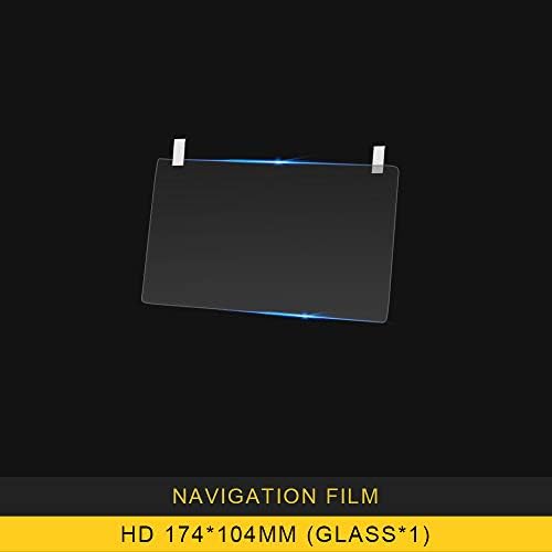 ANTEKE for Toyota Prado 2018-2019 car Styling Navigation Screen Monitor Film Protector Cover Trim Sticker Interior Accessories (Navigation Film-[HD1][174104mm])