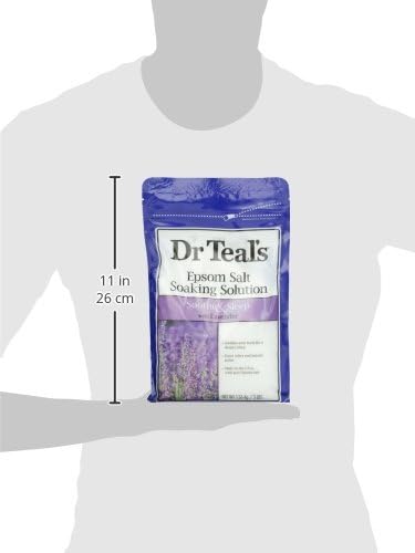ADVANCED DR. TEALS LAVENDAR SCENTED EPSOM SALT, 48 OZ