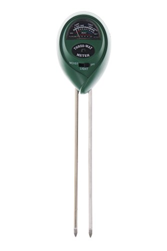 FOSSA Quick-Read Scientific Soil and Water PH Meter: Perfect for Pools, Lawns and Gardens - Superior Accuracy - No Battery Required - Easy-to-Read Display -No Needle - PH Meter Pen - Soil PH Test Kit