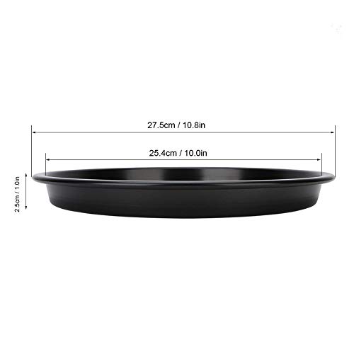 10 Inch Pizza Pan voor Oven, non-stick Aluminium Bakvormen Pizzabak Diepe Schotel Pizza Pan Ronde Bakvorm Oven Pan voor… - Afbeelding 6
