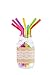 Wide Smoothy & Tumbler Straws Pack of 8pcs + 2 Brushes. Long, Wide and Collapsible; Eco Friendly; Plastic Free Straws with Bio - Degradable Cotton Canvas Pouch - No Plastic Taste & Smell.