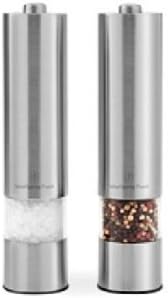Amazon Com Wolfgang Puck Electric Salt Pepper Mill Set Garden Lawn Maintenance Lawn And Garden Chippers Garden Outdoor