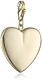14k Yellow Gold High Polish Heart Charm