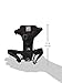 Kurgo Tru-Fit Smart Dog Walking Harness - Comfortable Fit - Adjustable Harness - Reflective Pet Wear - Quick Strap Release - Daily Walk Accessory - Includes Seat Belt Loop - Black - X-Small