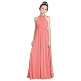 TAISHAN Chiffon Junior Bridesmaid Dress for Teens
