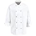 350 CHEF APPAREL Pearl Buttons Chef Coat-Easy-Care Twill Chef Jacket for Men,White,3X-Large