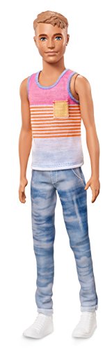 Barbie Ken Fashionistas Hyped Stripes Doll, Slim