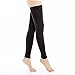 CTK Footless Compression Stockings-Thigh High Microfiber Medical Tight Socks 20-30mmHg