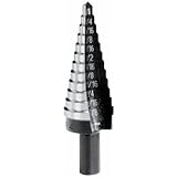Irwin Tools Unibit #3 1/4-Inch to 3/4-Inch Step-Drill Bit, 3/8-Inch Shank (10233)