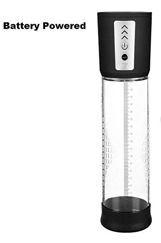 EZpumps Automatic Male Vacuum Power Pump Battery Powered Increase Size Free 3 Rings