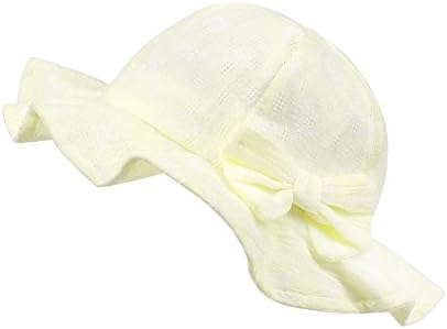 XIAOER Baby Hat Toddler Infant Kids Cotton Caps Fisherman Basin Of Cap Girls Hats 6-24Months Pink/Beige (6-24Months, Beige)