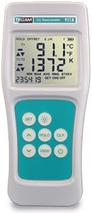 911B Industrial Thermometer: Factory Tough, Lab Accurate (K, J, T, E)