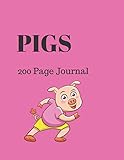 PIGS 200 Page Journal by