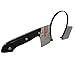 Bloody Cleaver Hatchet Through The Head Headband Costume Accessory