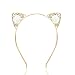 VK Accessories Crystal Cat Ear Headband for Women Girls