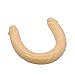 Double-Ended Dildo Waterproof Jelly Double Dongs Realistic Dildo Penis Cock Anal Butt Plug Prostate Massager G-Spot Stimulation Adult Sex Toys for Women Men
