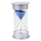 15 Minutes Hourglass Sandglass Sand Timer Home Decor Blue by Generic