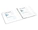 Blue Summit Supplies 10 Pack of 1/2 Inch 3 Ring Economy Binders, White, Bulk Clear Cover Binders for Home, Office, and School, 8 1/2 inch x 11 Inch Paper, Value Pack