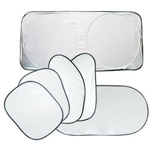 Muhoop Car Windshield Sunshade,Car Sun Shade Blocks UV Rays Sun Visor Protector and Keep Your Vehicle Cool-Universal Fit