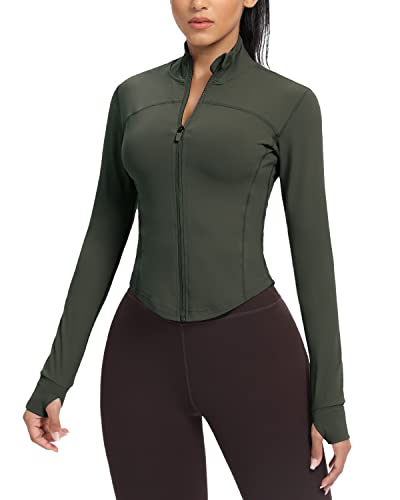 AVGO Women's Cropped Workout Jacket