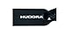 HUDORA 230 Adult Scooters Foldable Adjustable Kick Scooter Aluminum Outdoor use (Black)