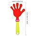 Sunshane 40 Pieces Plastic Hand Clappers Noise Makers Noisemaker Game Accessories for Fiesta Party Birthday Favors and Supplies, 7.5 Inch