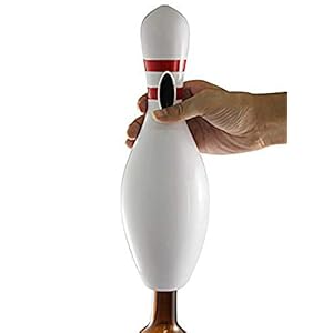 WineOvation Electric Wine Opener Bowling Pin – Wine Bottle Opener – Perfect Automatic Corkscrew For Bowling Enthusiasts…