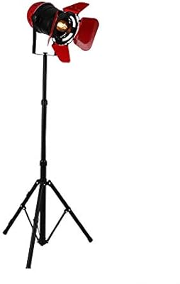 Ludry Vintage High Pole Floor Lamp Adjustable Height Tripod Retro