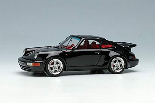 Amazon Vision 1 43 ポルシェ 911 964 ターボ 3 6 1993 ブラック レッドインテリア 完成品 ミニカー ダイキャストカー ホビー