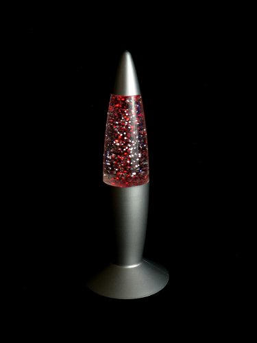 Fortune Products MGL-RGB Mini Glitter Lamp, 7 1/2" Height, 2 3/4" Diameter, Multi-Color