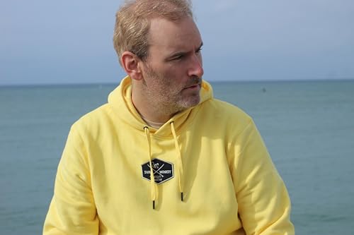 Surf Monkey Hoodie with Kangaroo Pocket Men/Women - Center Patch